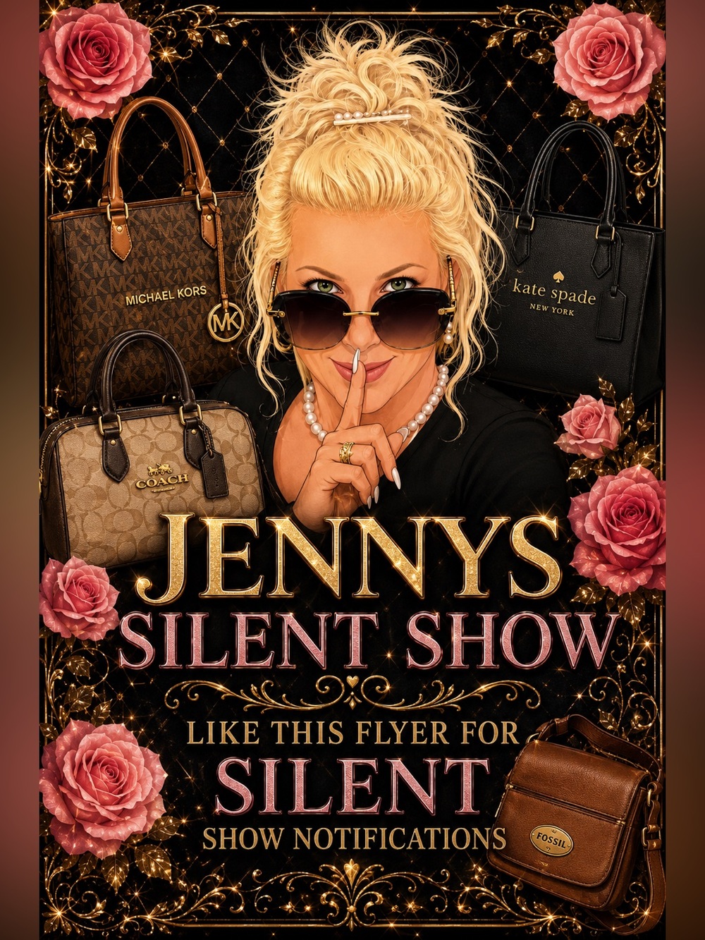 Combo Keychain - Custom Standard Live Show & Unlisted Flier Design - Picture 6 of 11